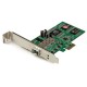 StarTech.com Tarjeta PCI Express Adaptadora de Red Gigabit con 1 Puerto SFP Abierto - NIC Ethernet PCI-E de Fibra PEX1000SFP2